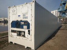 Промышленный холодильник 67 м3 (рефконтейнер) Carrier 40 футов 2008 года GESU 9379395