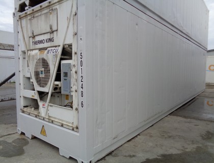 Рефрижераторный контейнер Thermo King 40 футов 2007 года BTCU 5012487