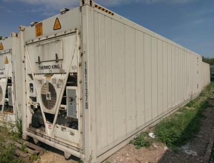 Рефрижераторный контейнер Thermo King 40 футов 2007 года BTSU 1811378